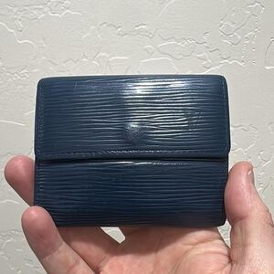 Louis Vuitton Myrtille Blue (Navy) Epi Leather